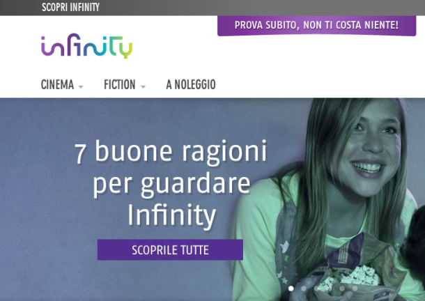 Offerta Infinity TV On Demand