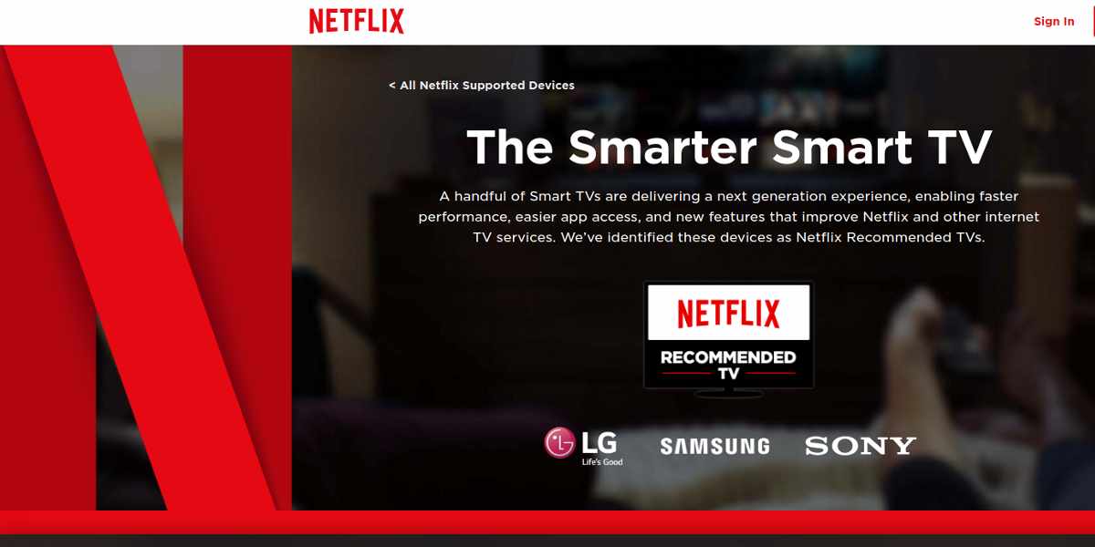 Migliori Smart TV per Netflix