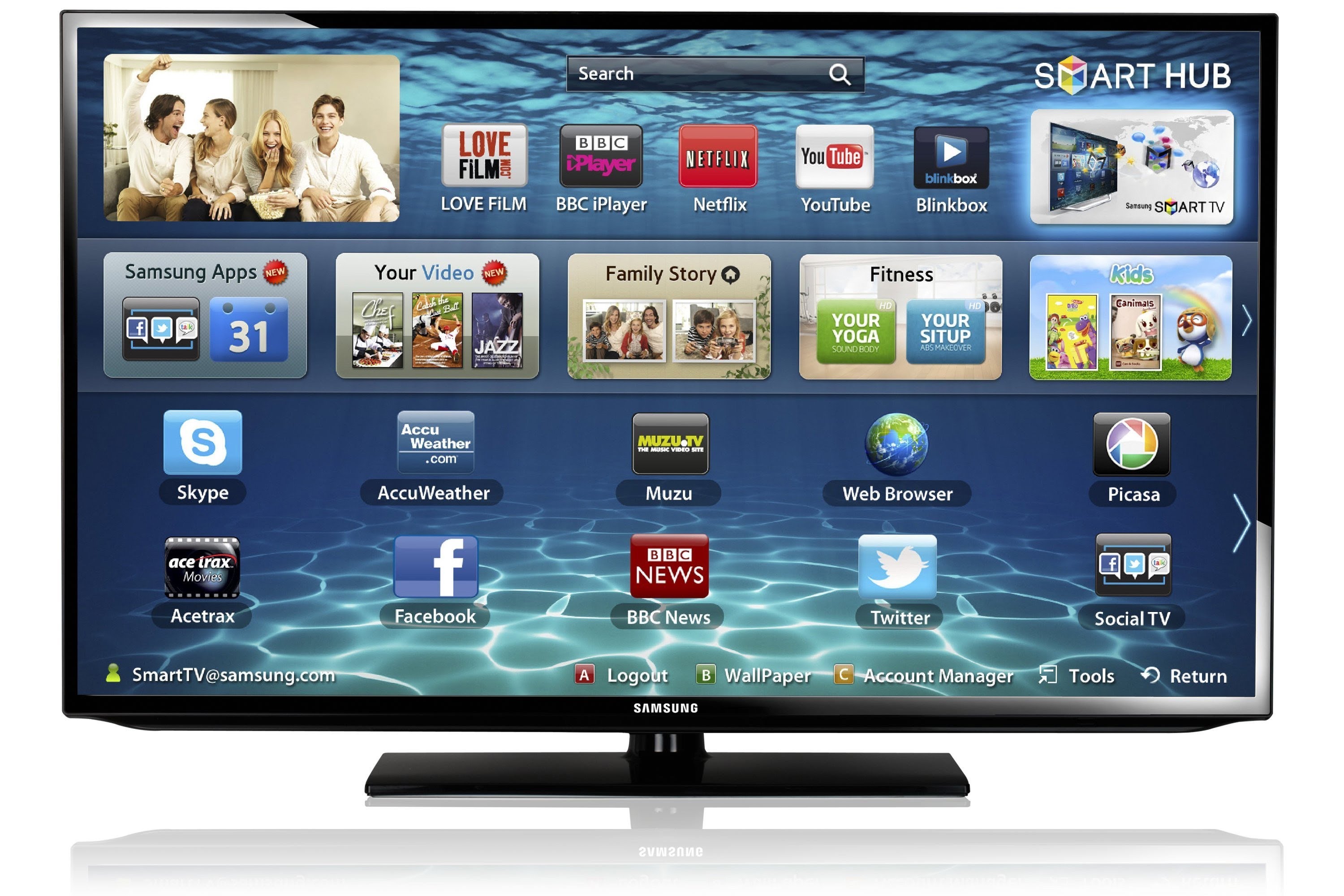 Problemi del browser Smart tv Samsung