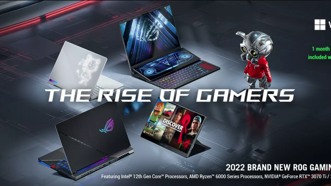 ASUS ROG ha presentato i nuovo notebook e tablet per gamers