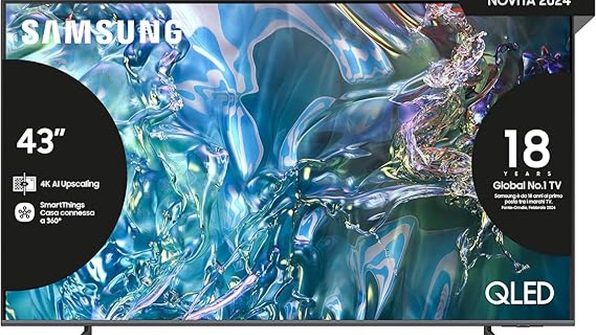 Samsung TV QLED 4K 55 Quantum processor Lite 4K