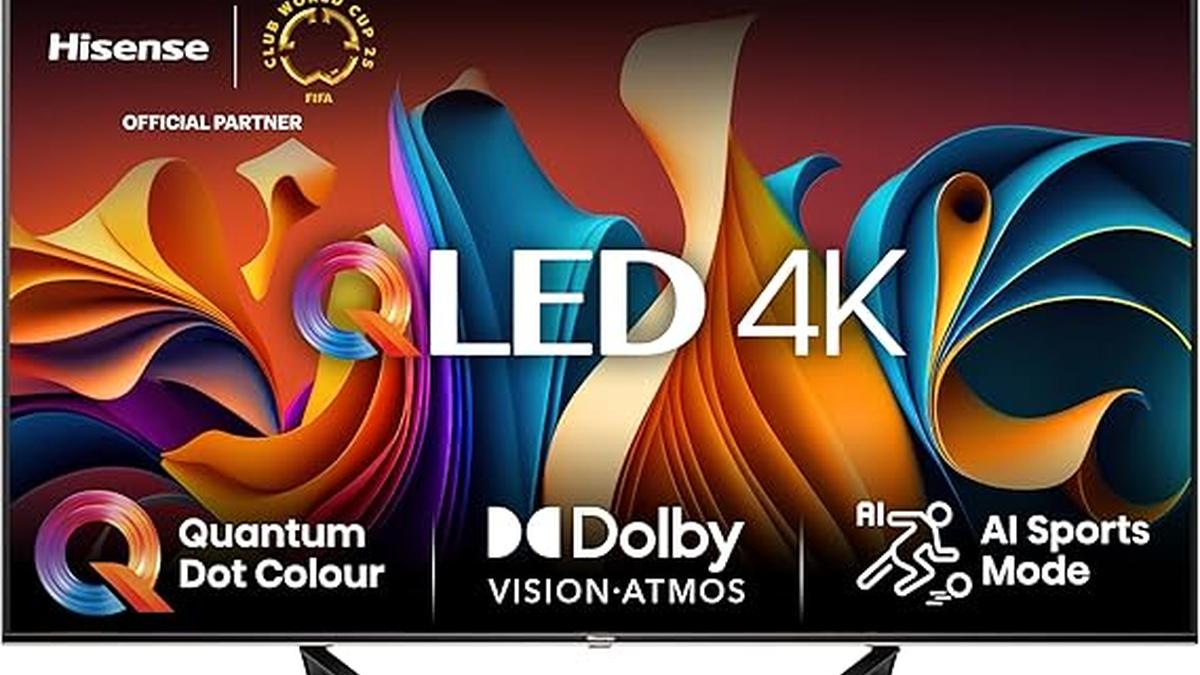 Hisense TV 50 QLED 4K 50A72NQ Smart TV VIDAA U7