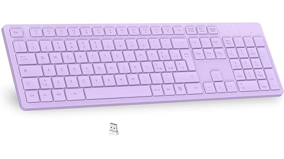 LeadsaiL Tastiera Wireless Viola
