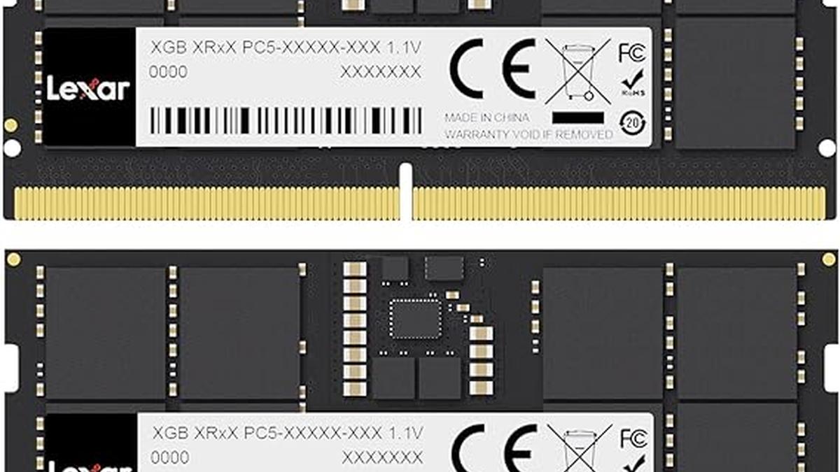 Lexar SODIMM 2x8GB DDR5 RAM 5600MHz