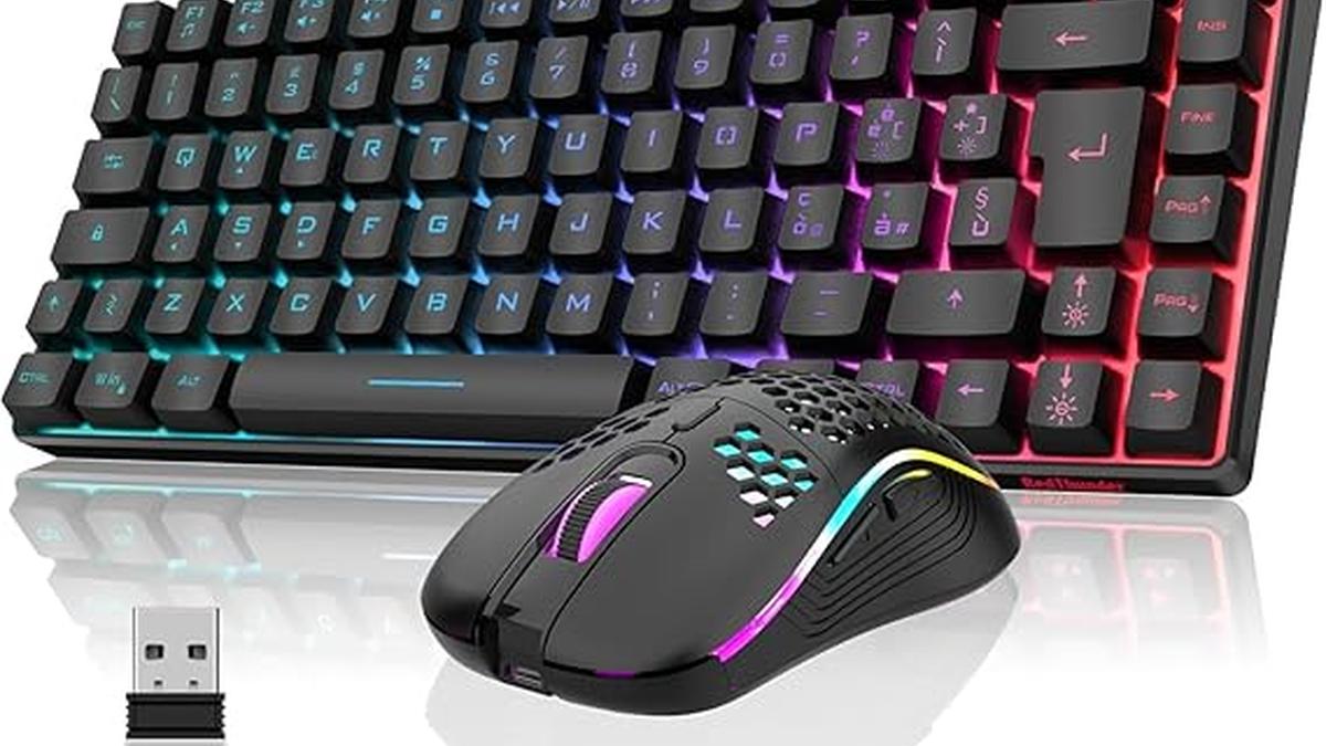 RedThunder K10 Tastiera da Gaming Wireless