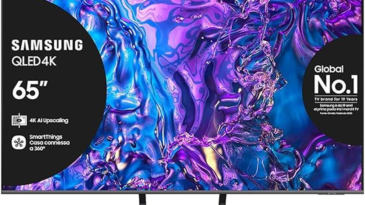 Samsung TV QE65Q74DATXZT QLED 4K Smart TV 65″ Quantum processor