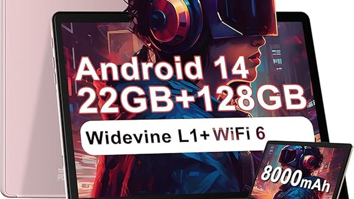 Tablet 10 pollici Android 14 Dghrti