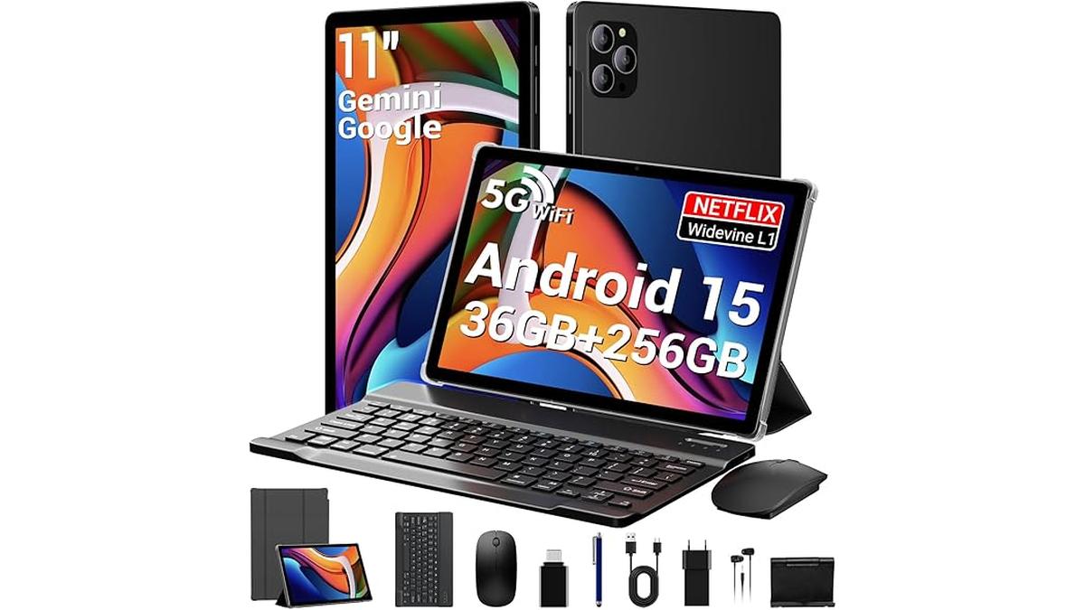Tablet 11 Pulgadas Newest Android 15 LEVIRTU