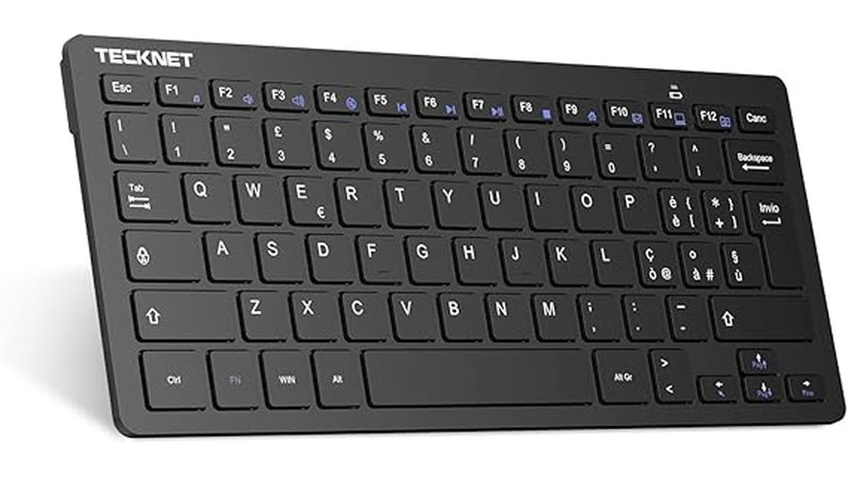 TECKNET Tastiera Wireless per PC e Android