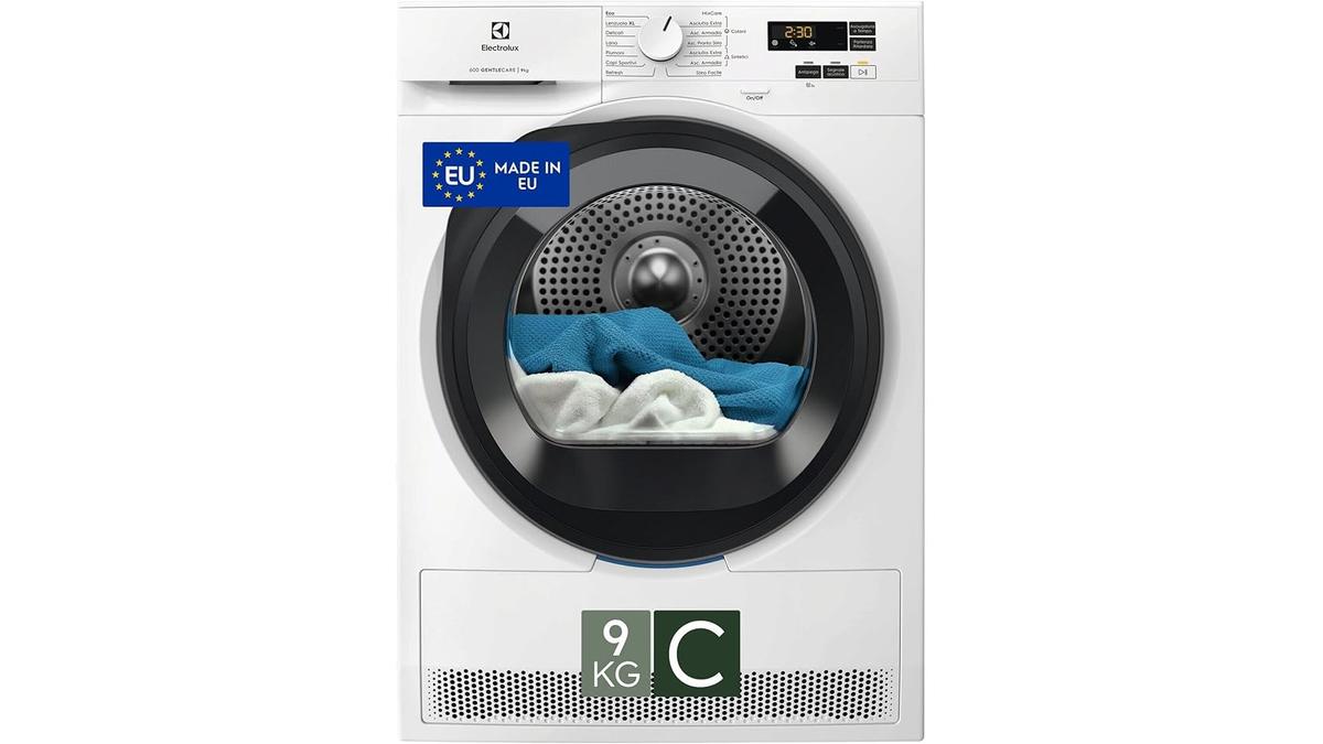 Electrolux Asciugatrice 600 GentleCare 9 kg
