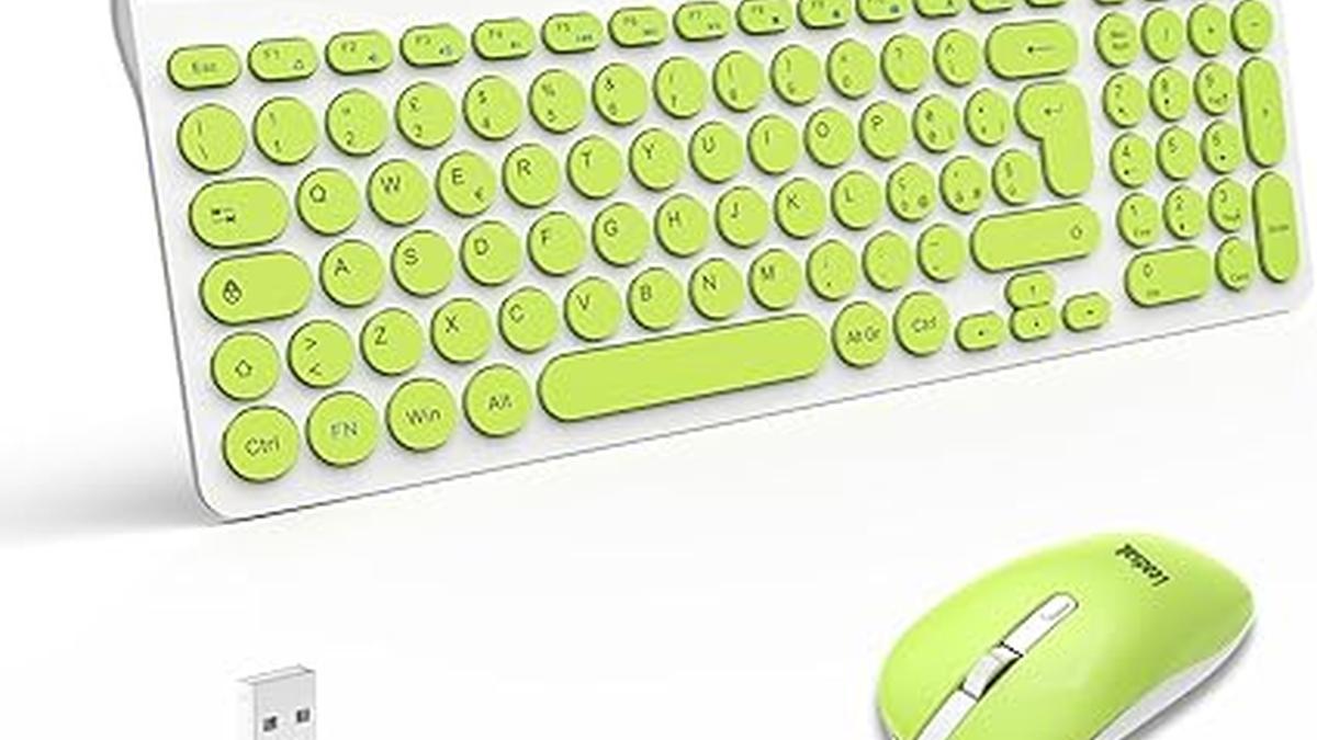 LeadsaiL Tastiera e Mouse Wireless