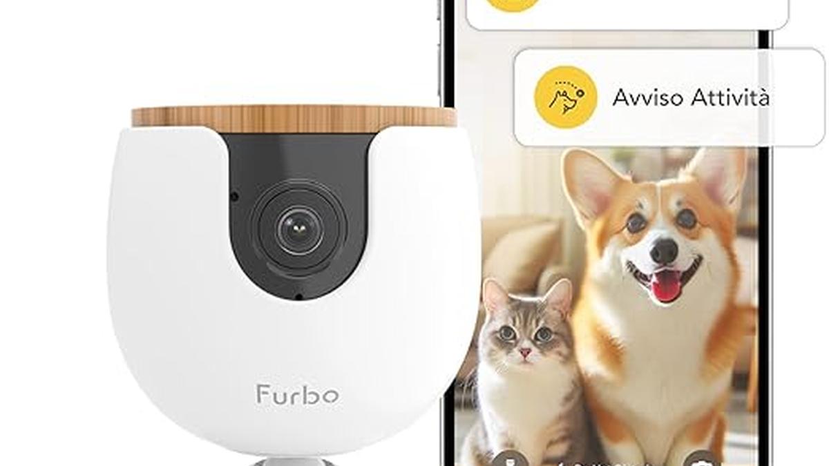 Furbo Mini Videocamera Pacchetto Sicurezza Casa [PREMIUM CON ABBONAMENTO]: Con app