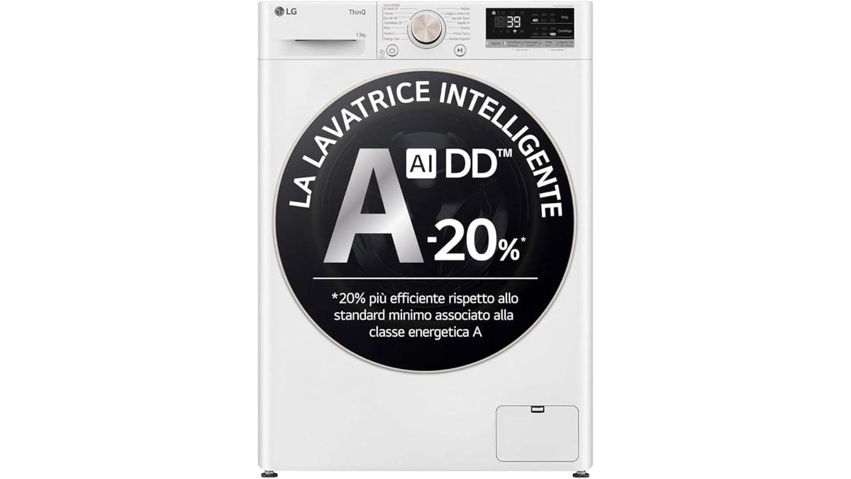LG AI DD F4R7013TSWG Lavatrice 13kg