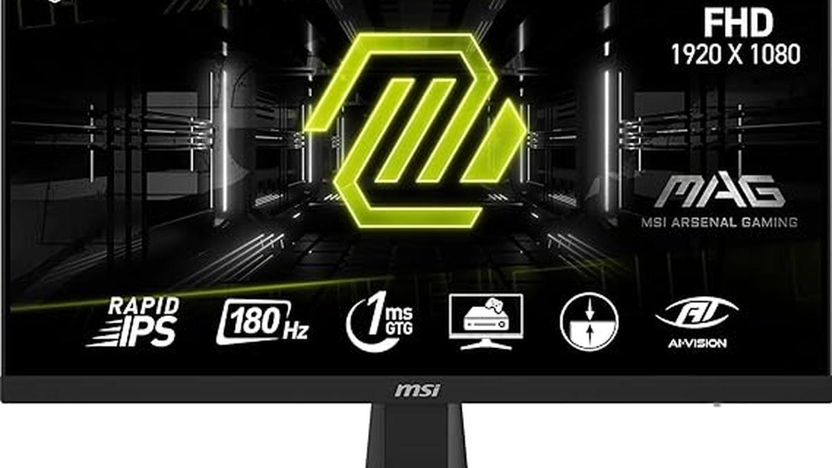 MSI MAG 256F Monitor Gaming 24 5 FHD – Pannello IPS Rapid (1920 x 1080)