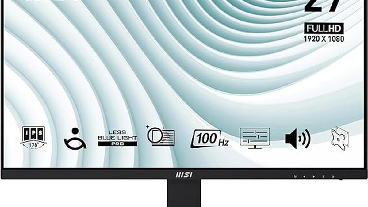 MSI PRO MP273A Monitor 27 FHD
