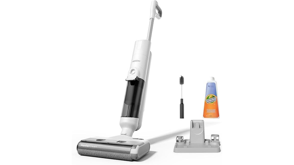 Proscenic F10 Pro Aspirapolvere senza Fili Lavapavimenti Potente Intelligente Pulizia per Duro Pavimento Secco e Umido