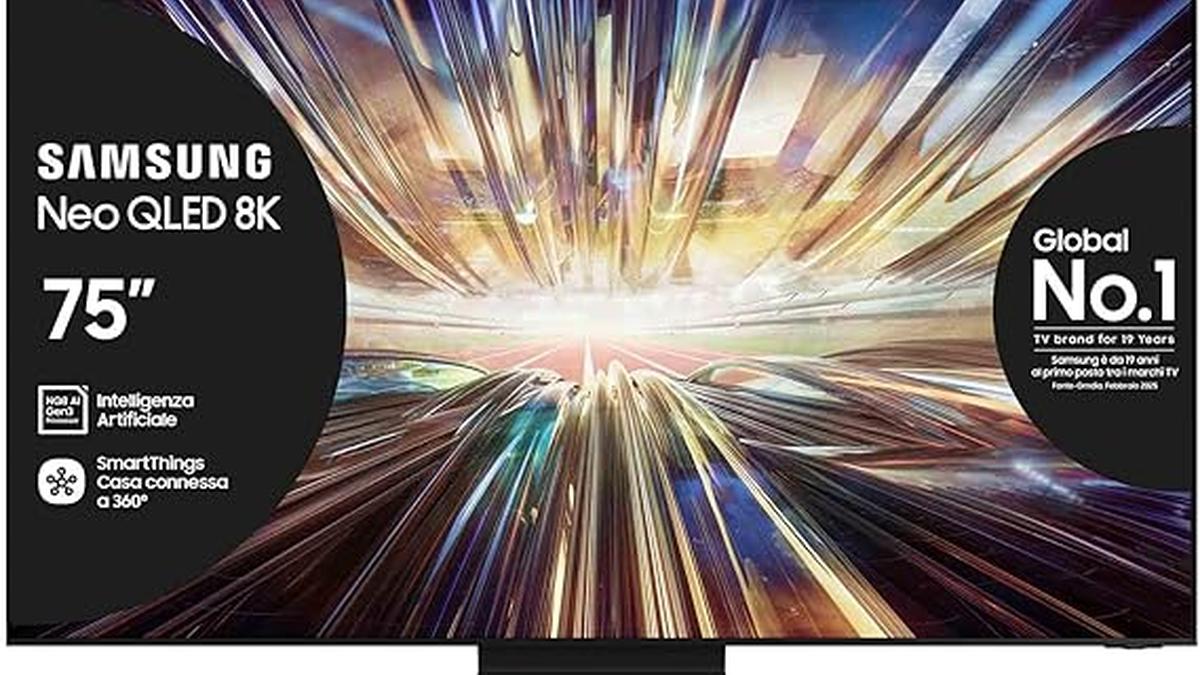 Samsung TV QE75QN800DTXZT Neo QLED 8K Mini LED