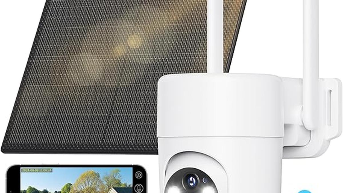 SEHMUA 4G LTE Telecamera Esterno senza Fili