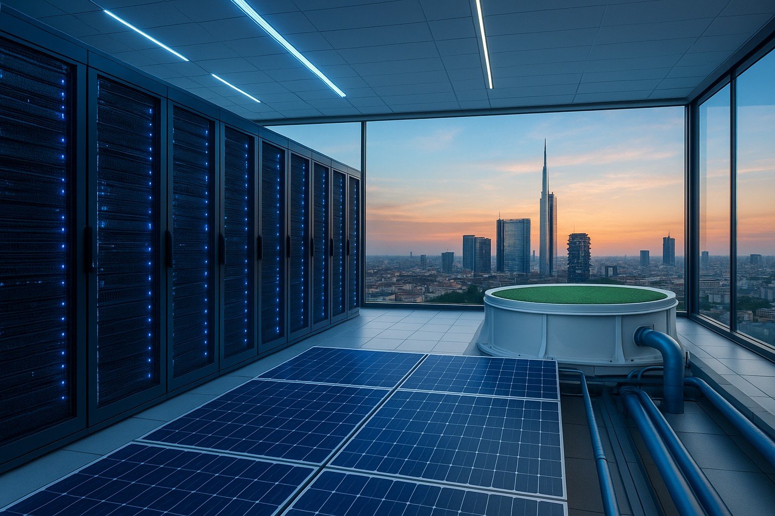 Data Center a Milano: Espansione e Sostenibilità