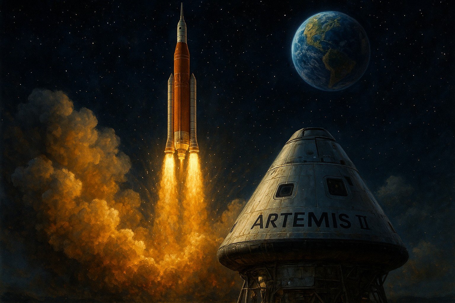 Le Immagini Spettacolari del Lancio della Missione Artemis II