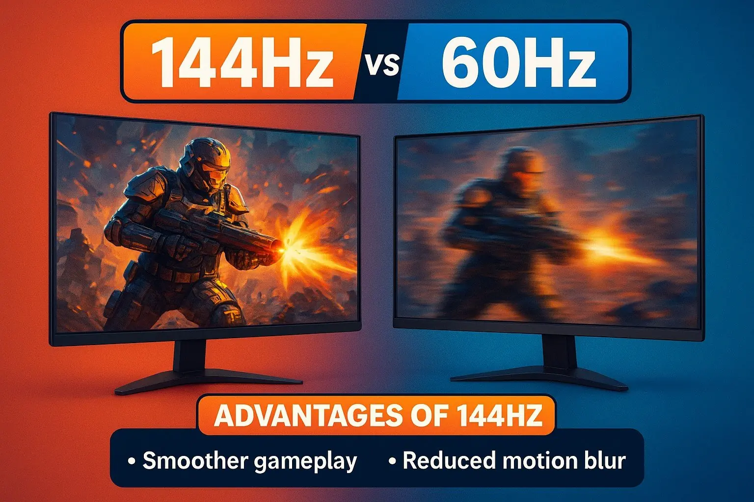 Monitor a 144Hz vs. 60Hz: Qual è la Differenza nel Gaming?