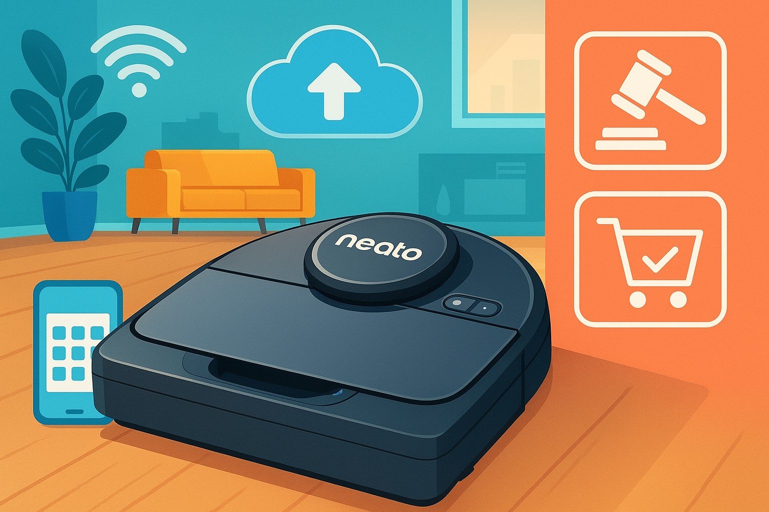 Robot Neato senza Cloud: Cosa Cambia con l’Istruttoria dell’AGCM