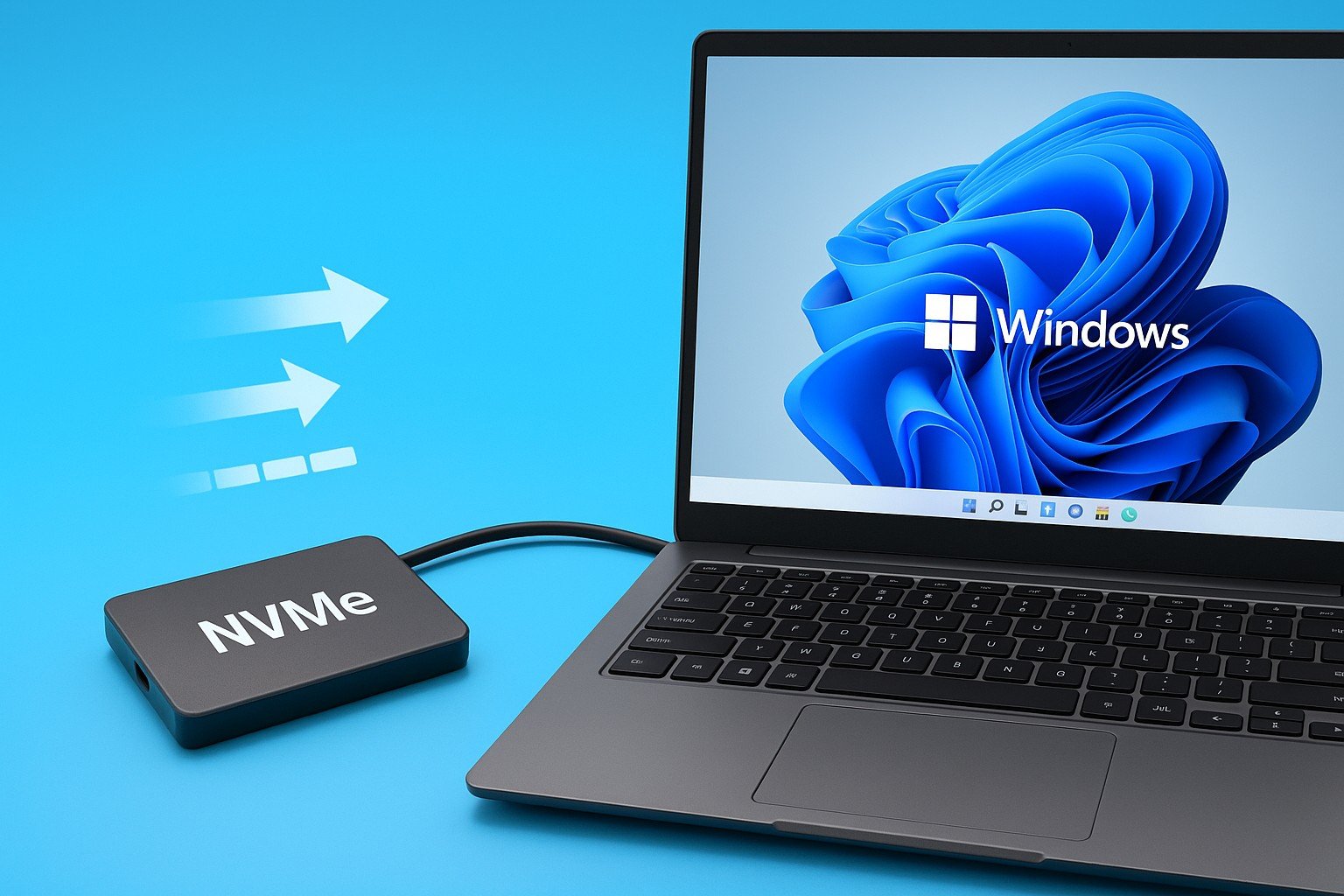 Windows in tasca: come portare il tuo PC ovunque su un SSD esterno