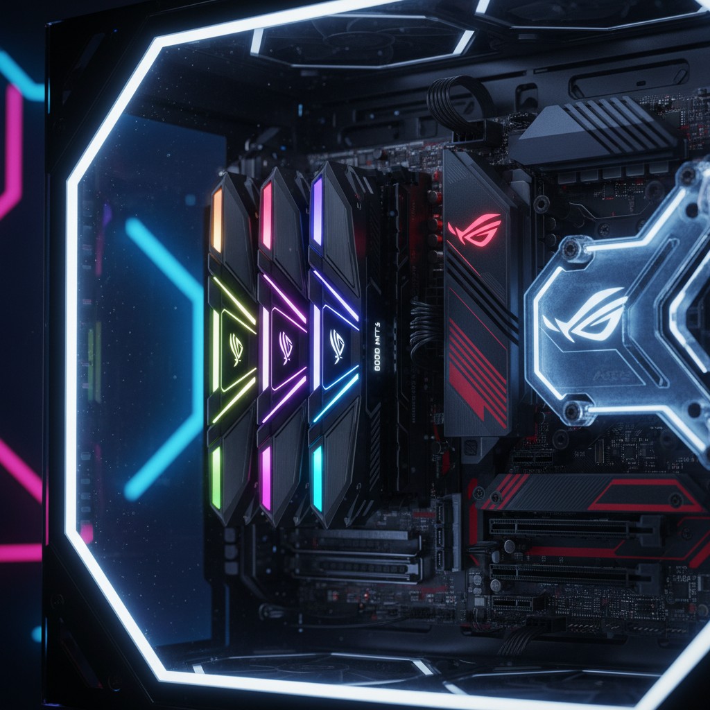 ASUS ROG Edition 20: I Primi Moduli DDR5 a Marchio ROG