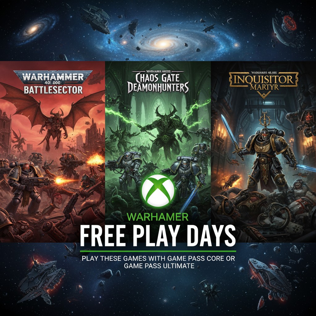Xbox Free Play Days: Gioca Gratuito ai Titoli di Warhammer