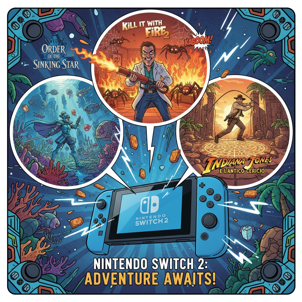 Tutti i giochi in arrivo su Nintendo Switch 2: Novità e Annunci