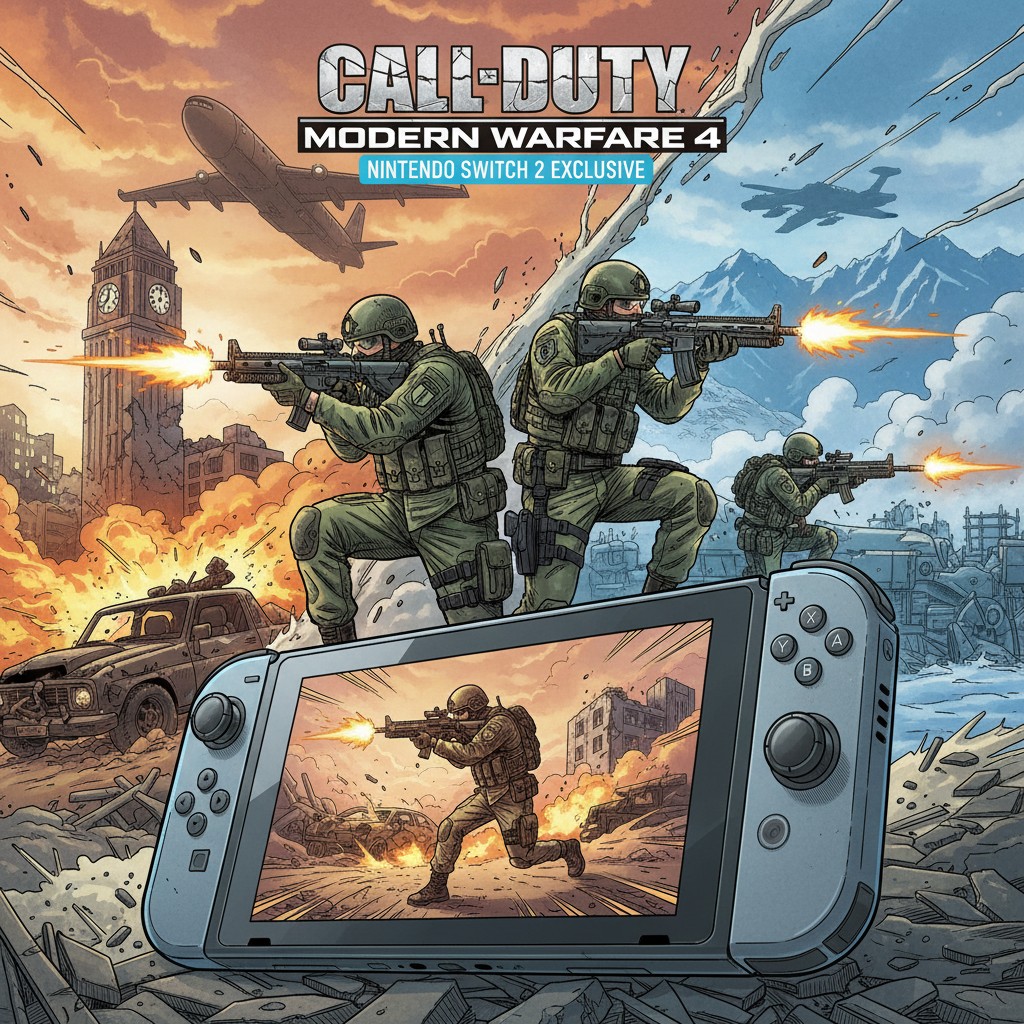 Call of Duty: Modern Warfare 4 su Nintendo Switch 2