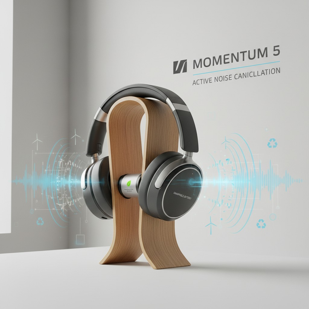 Momentum 5 Wireless: La Rivoluzione di Sennheiser con Batteria Sostituibile