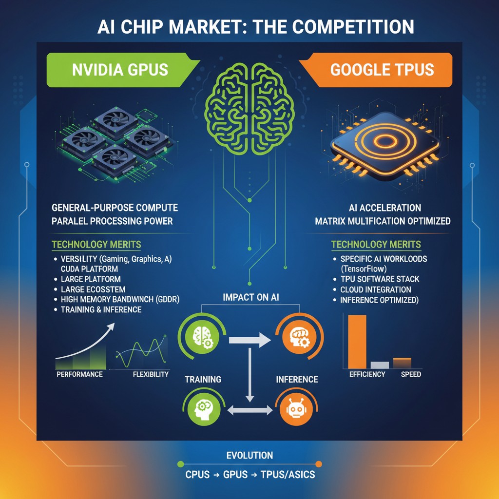 Nvidia Vs. TPU: La Battaglia per il Dominio dell’Intelligenza Artificiale