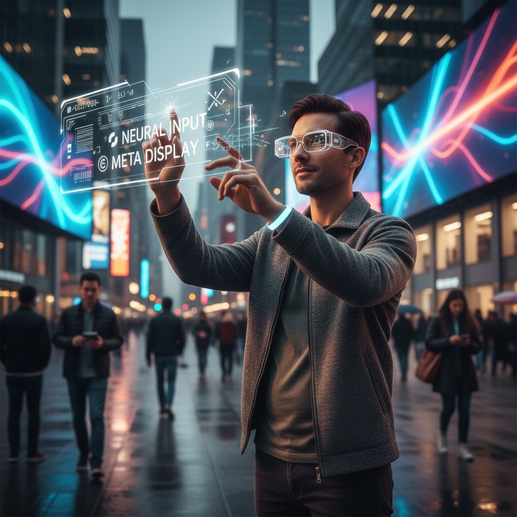 Con i Ray-Ban Meta Display ora tutti possono scrivere muovendo le dita come con una penna