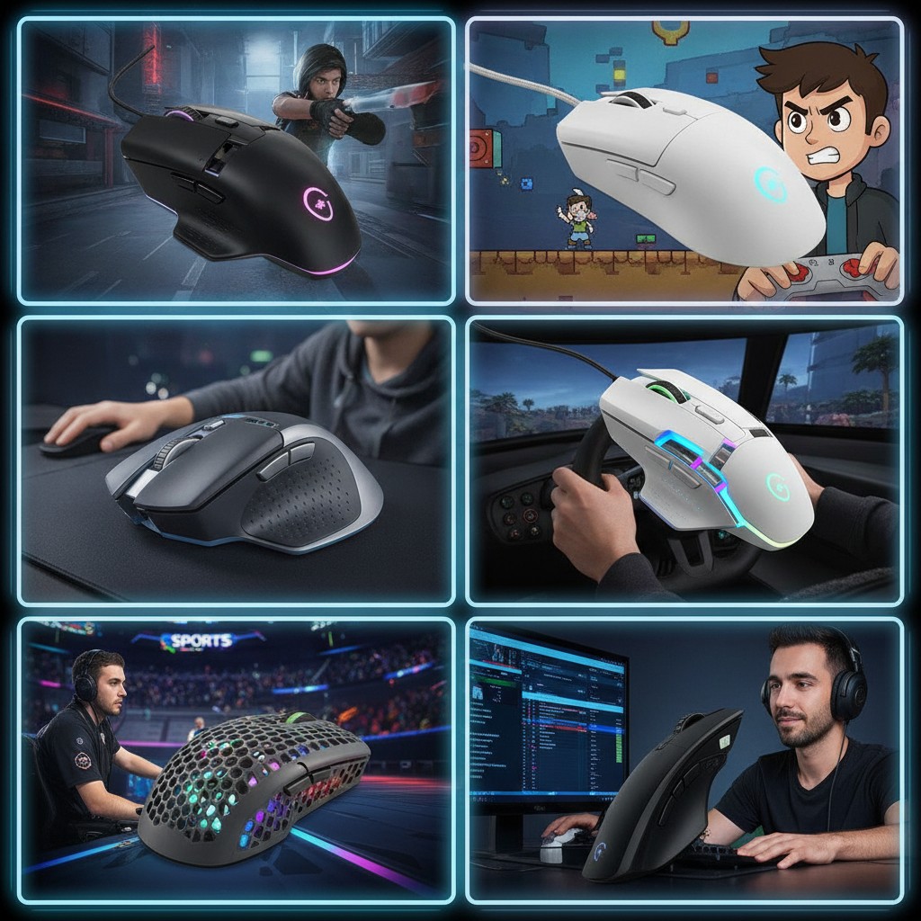 Guida ai migliori mouse gaming: Scelta, Comfort e Performance