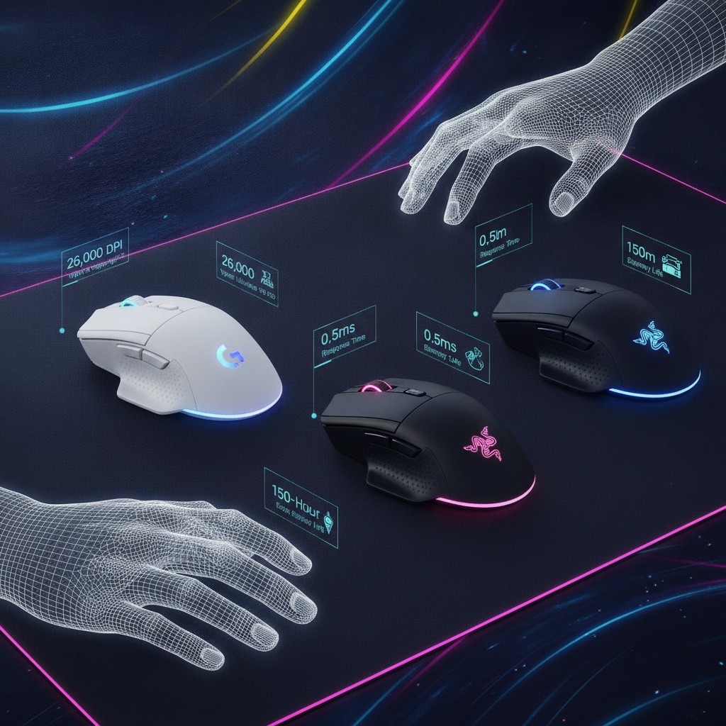 Migliori mouse wireless per il gaming nel 2026