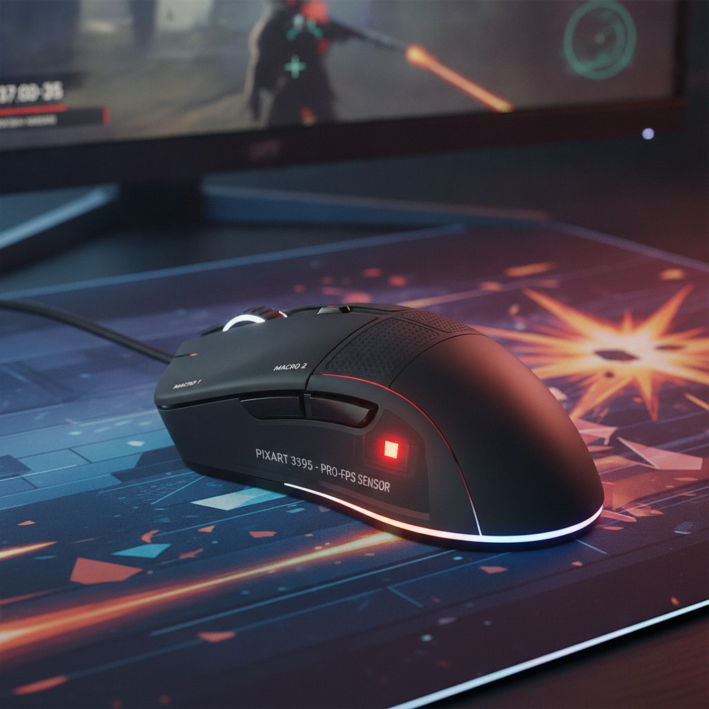 Mouse gaming per FPS: precisione e velocità