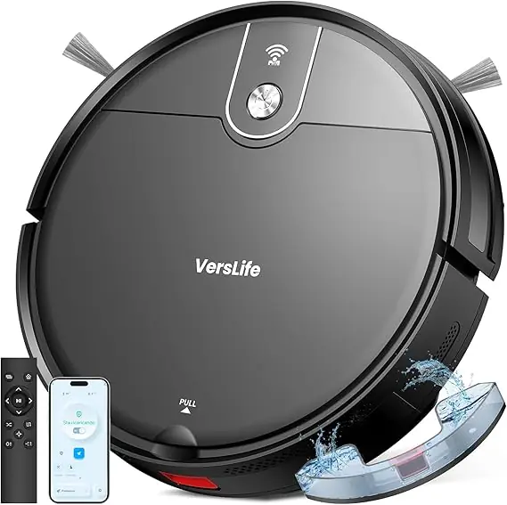 Robot aspirapolvere VersLife L6 2 in 1 4000Pa lavapavimenti