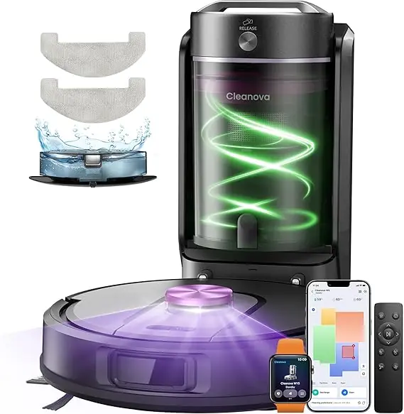 Robot aspirapolvere Vexilar W15 lavapavimenti 15000Pa