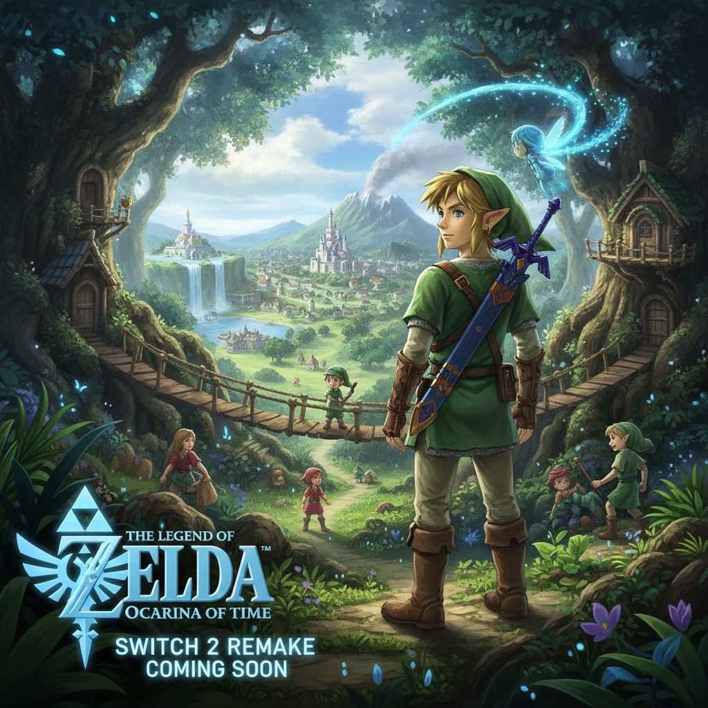 Zelda Ocarina of Time su Nintendo Switch 2: Annuncio Ufficiale