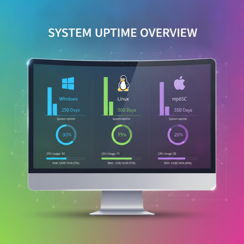 Come sapere da quanto tempo è acceso il PC: guida all’uptime
