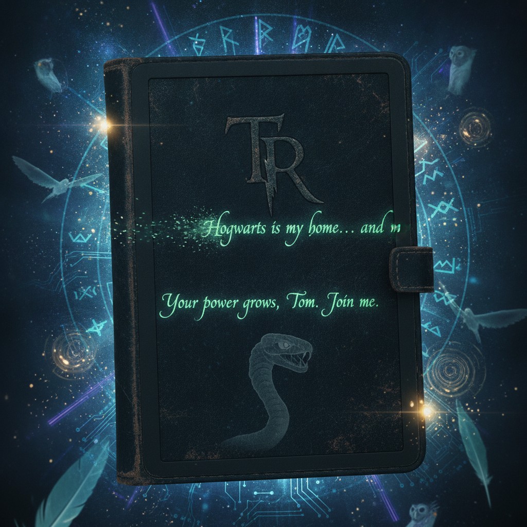 Il diario di Tom Riddle diventa open source: magia e tecnologia si incontrano