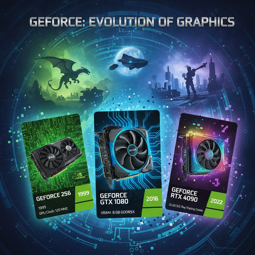NVIDIA Trasforma la Storia delle GeForce in Carte da Collezione