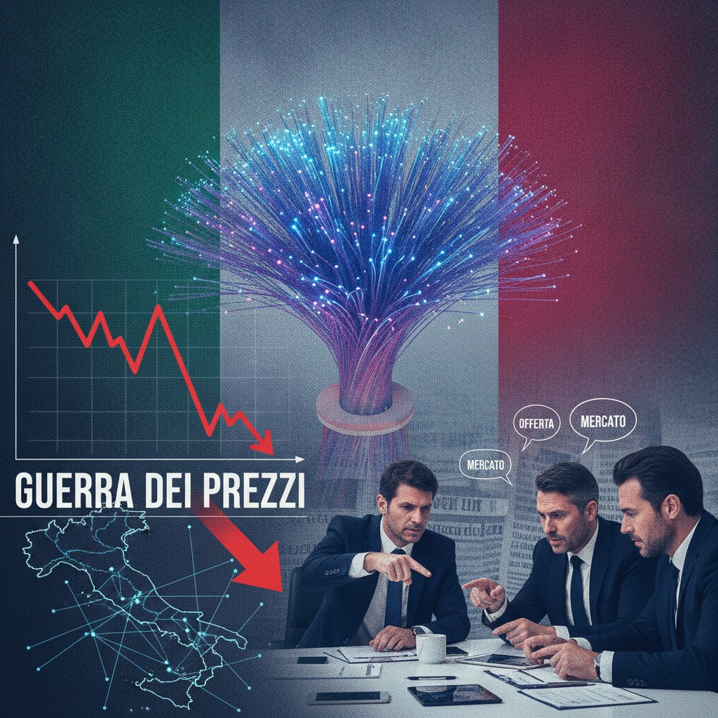 FiberCop, è guerra per i prezzi della fibra: gli operatori lamentano aumenti ingiustificati