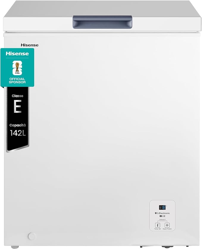 Congelatore a pozzo Hisense MCF141E 142 litri classe E