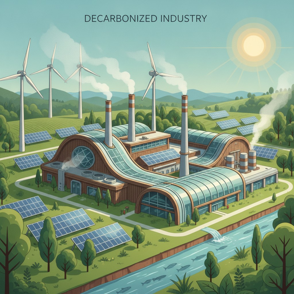 Decarbonizzazione dell'Industria Europea: Il Ruolo delle Energie Rinnovabili