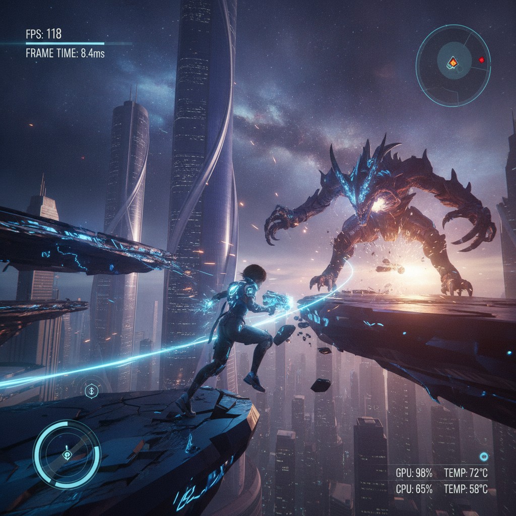 Pragmata: FPS Medi e Target QHD Consigliati