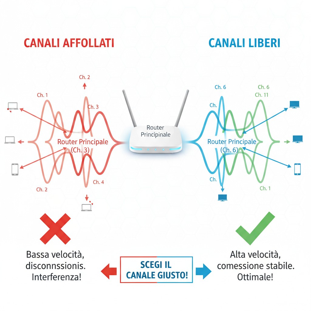 Wi-Fi lento? Ecco come scoprire se stai utilizzando canali affollati senza saperlo